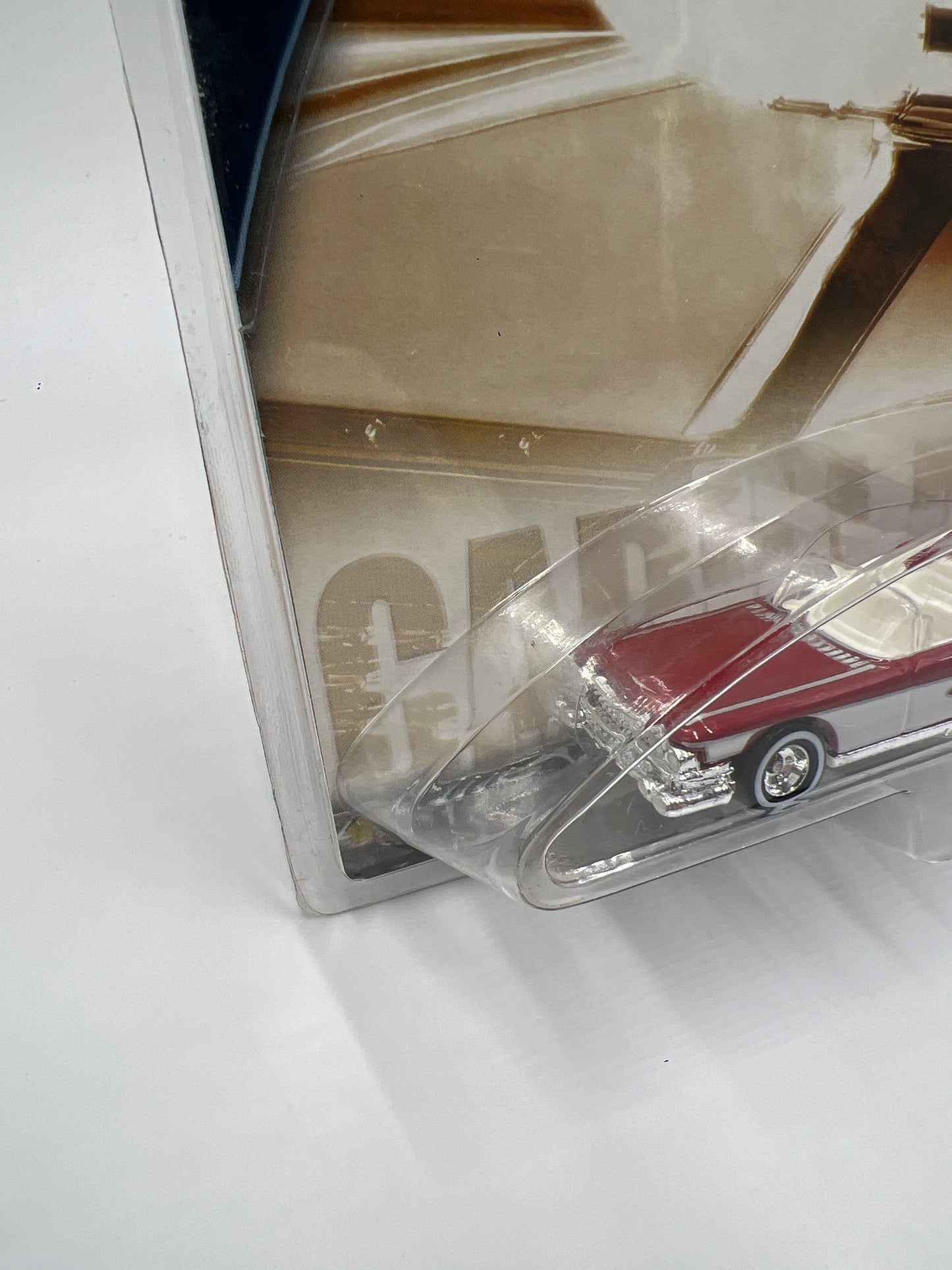 2002 Hot Wheels Auto Milestones 1959 Cadillac Convertible Red/White SR