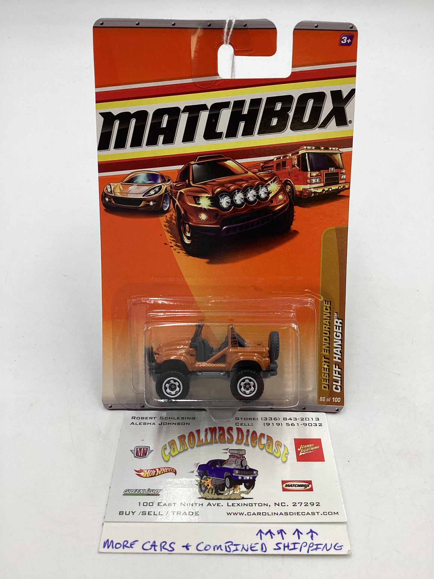 Matchbox #86 Desert Endurance Cliff Hanger 207G