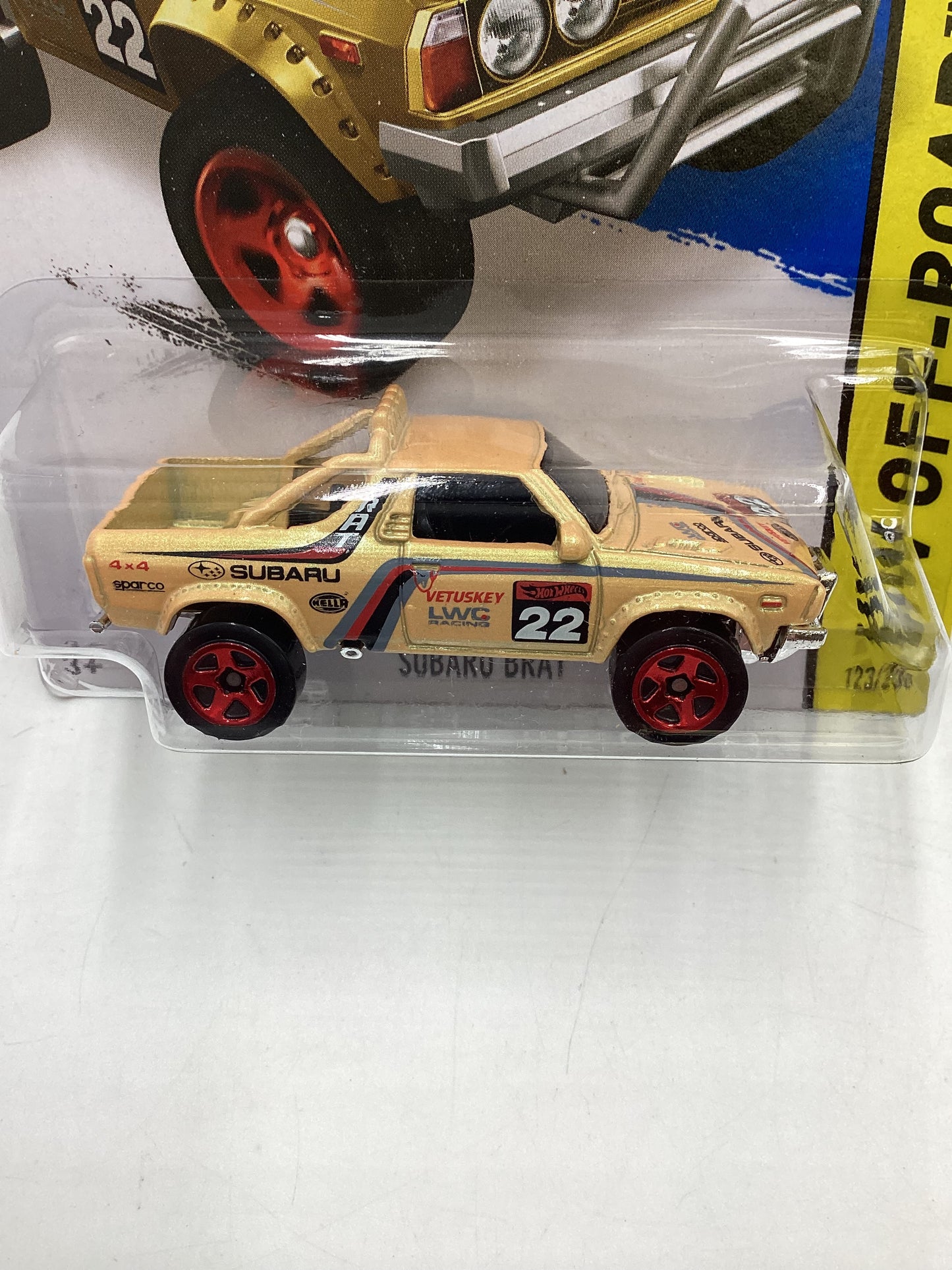 2015 Hot Wheels Kmart Exclusive #123 Subaru Brat 235B