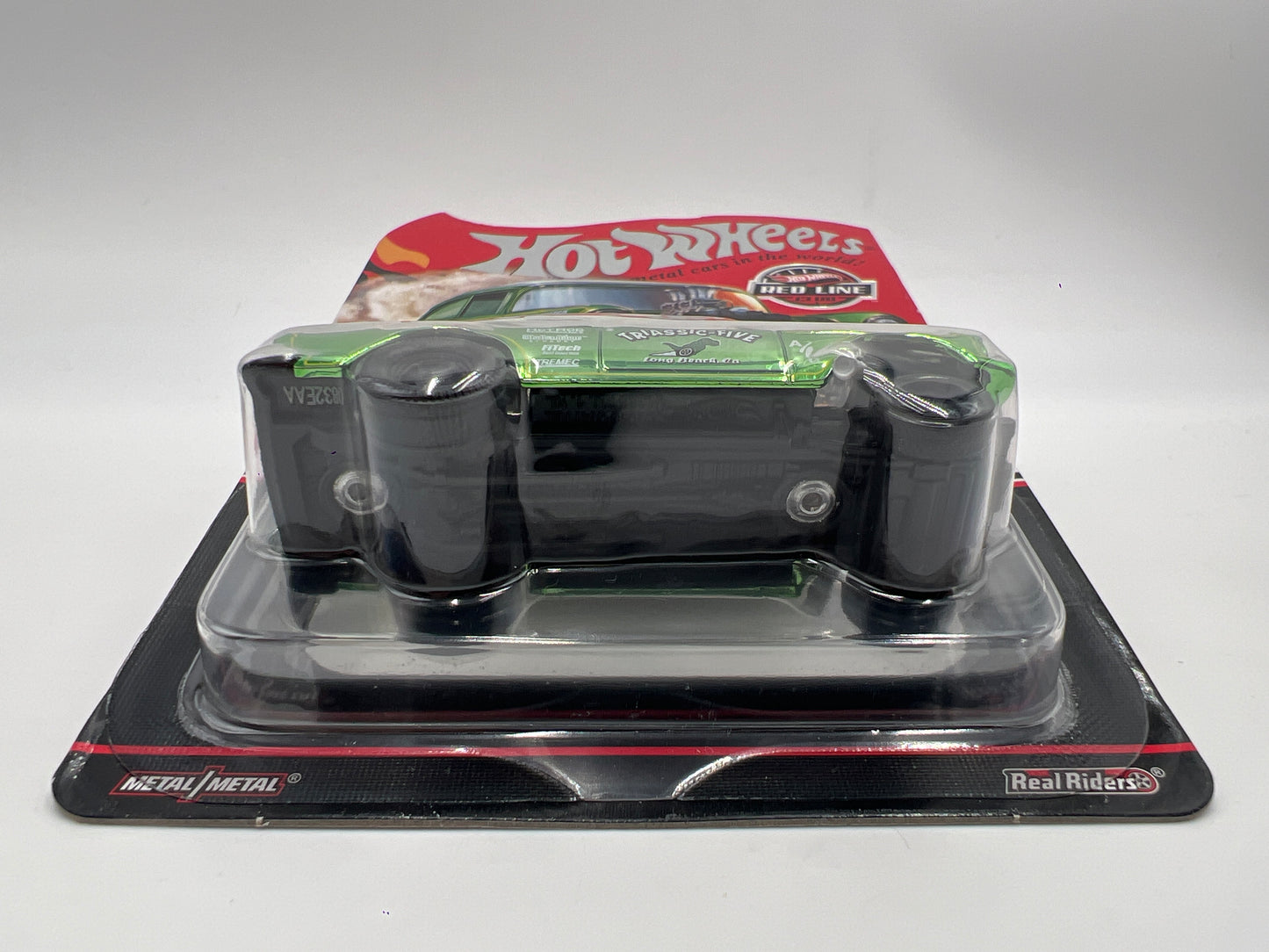 2023 Hot Wheels RLC 55 Chevy Bel Air Gasser Triassic-Five Green W/Protector