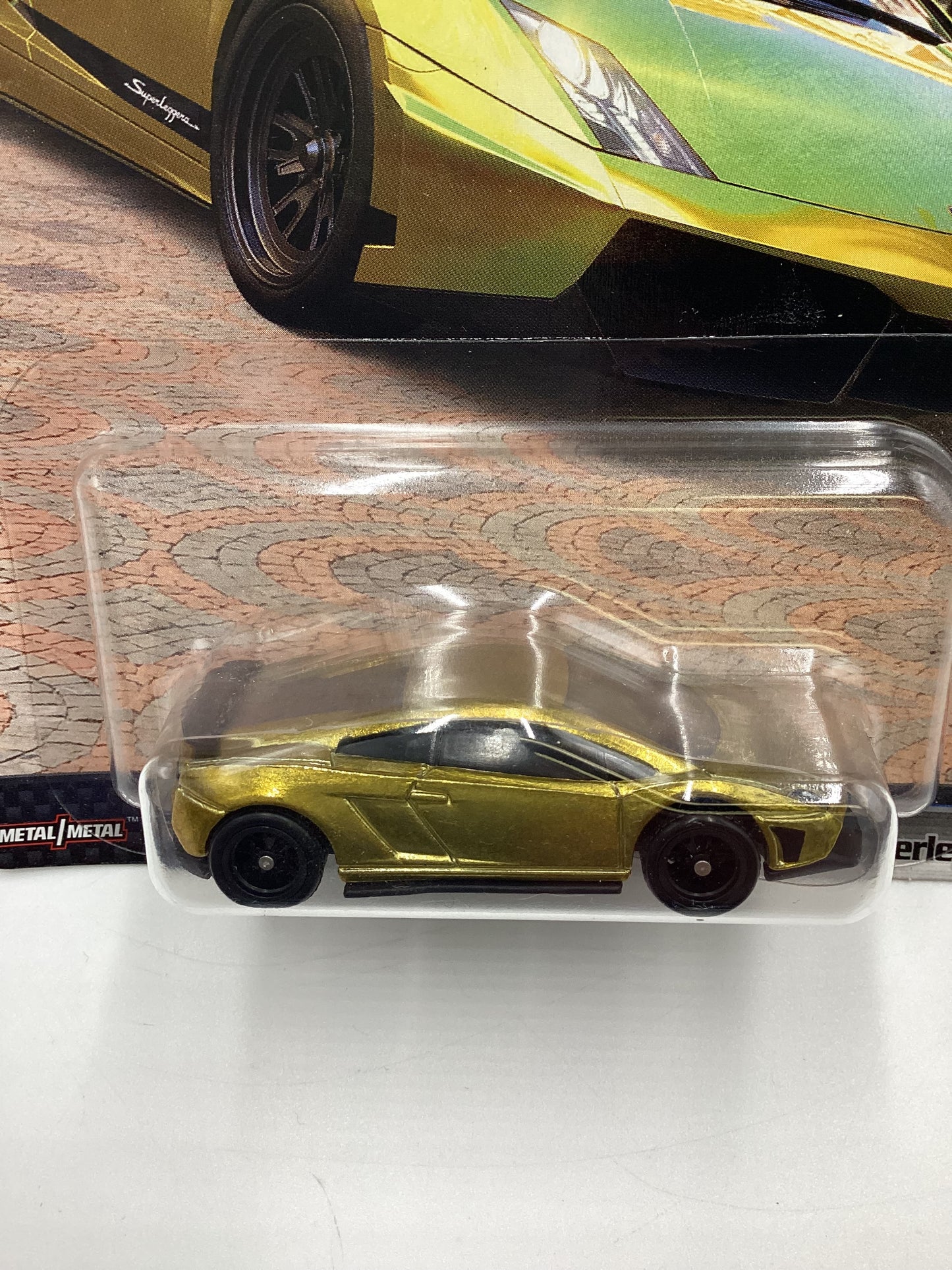 2023 Hot Wheels Fast and Furious #5 Lamborghini Gallardo LP 570-4 Superleggera Gold 247B