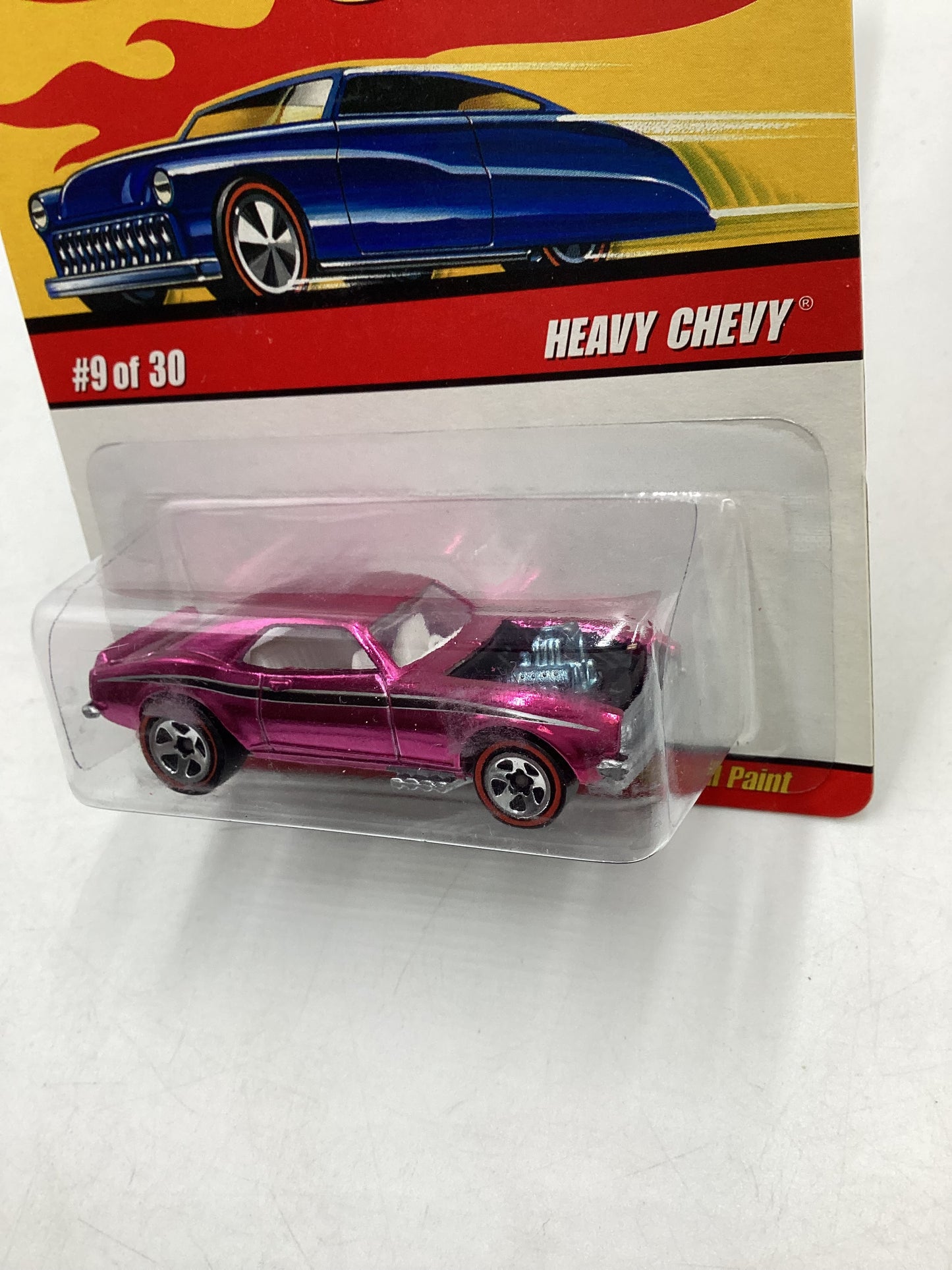 2007 Hot Wheels Classics Series 3 #9 Heavy Chevy Pink SR