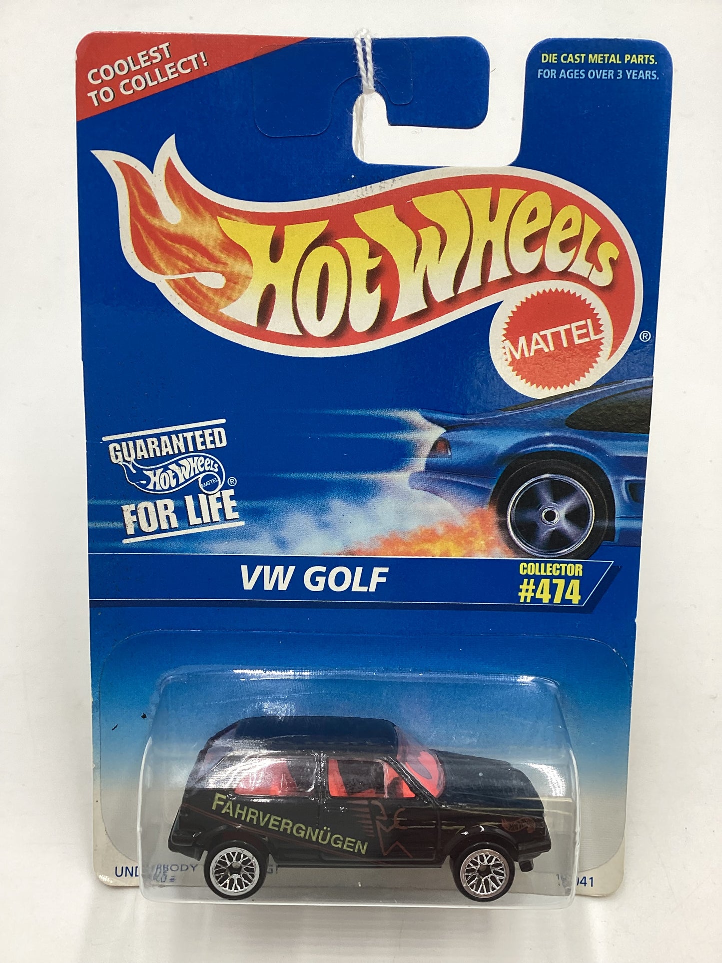 1995 Hot Wheels #474 VW Golf