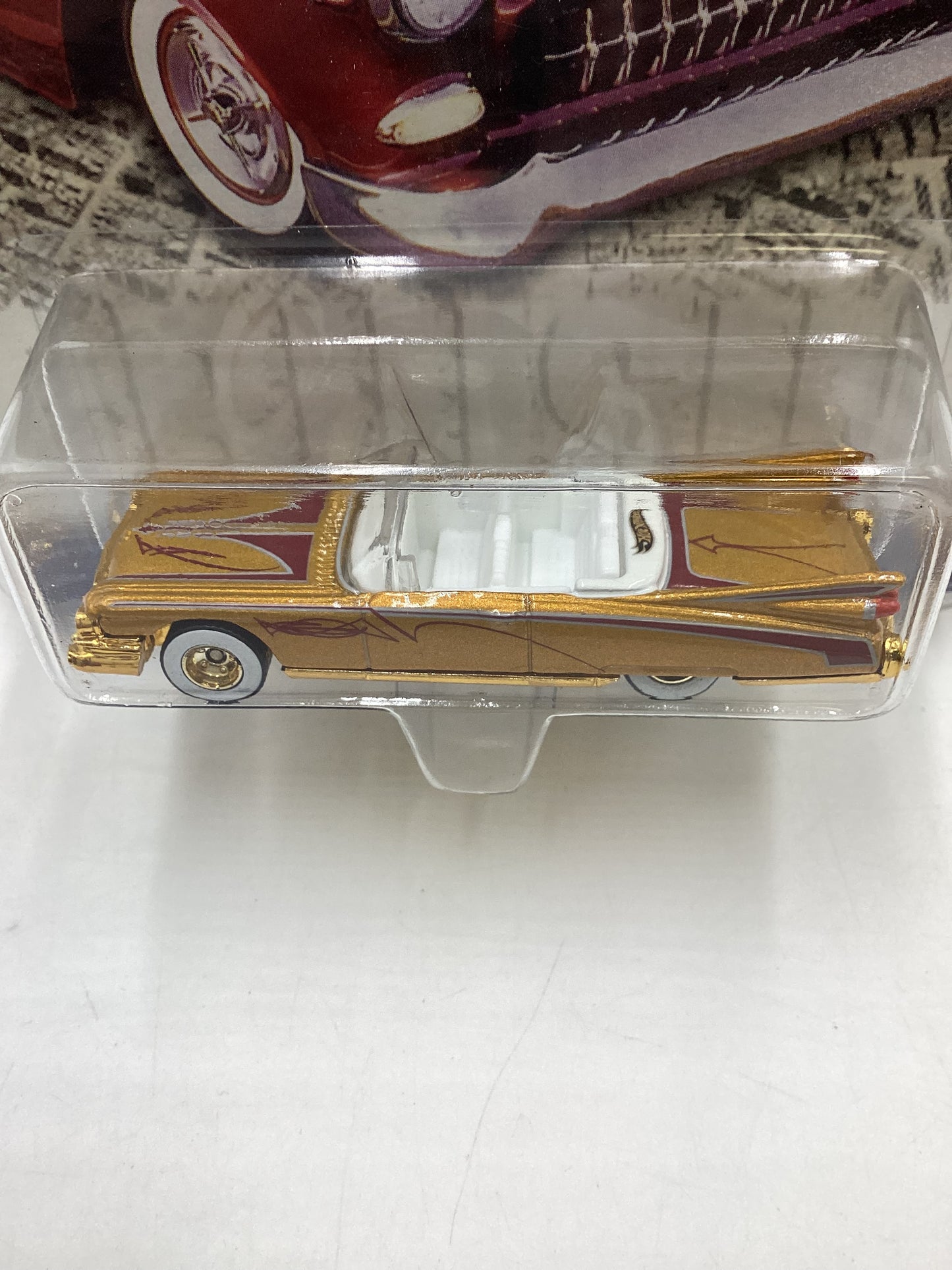 Hot Wheels Cruisin America Crusiers 59 Cadillac Gold