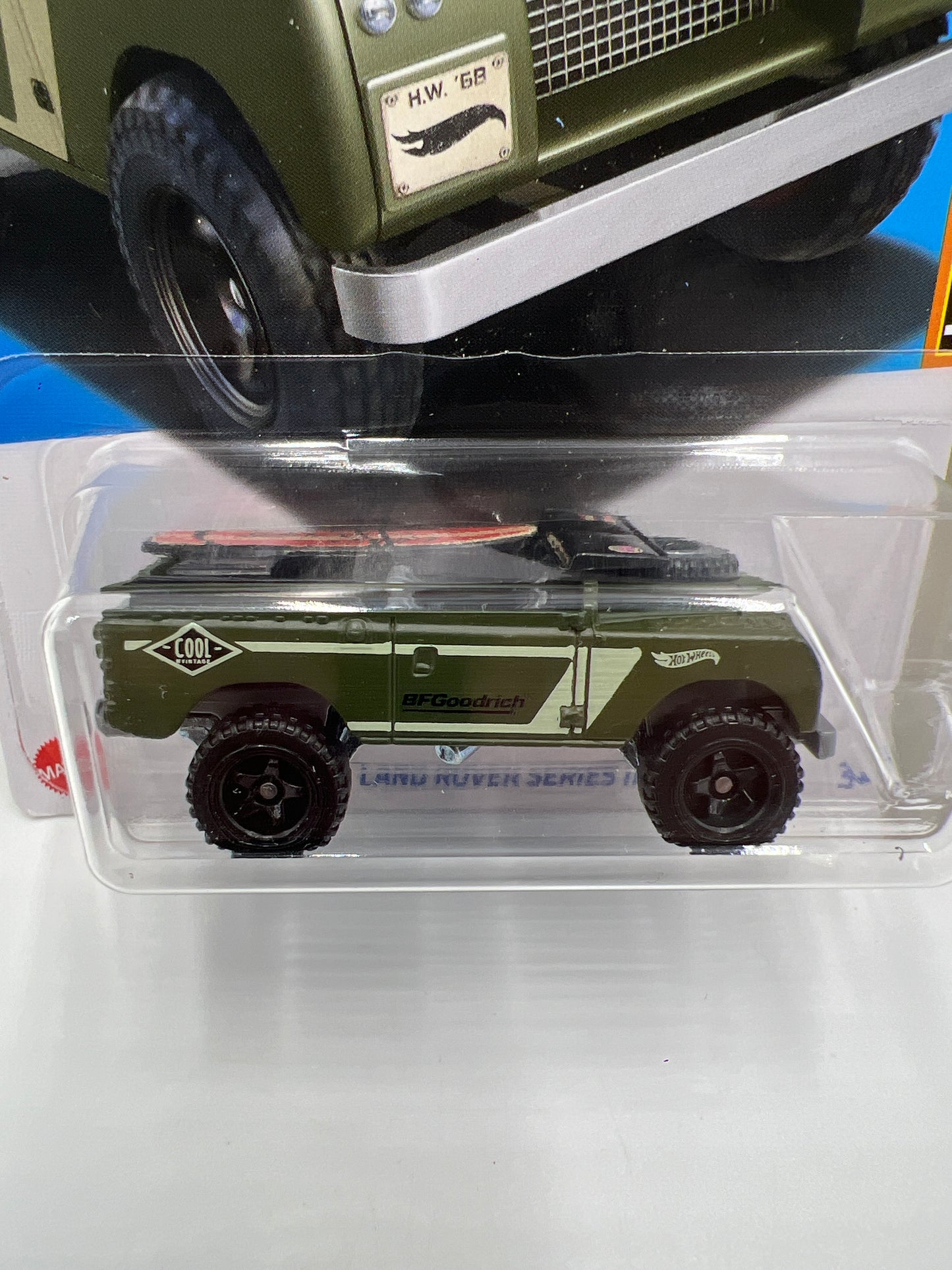 2023 Hot Wheels Baja Blazers #242 Land Rover Series II Green 62C