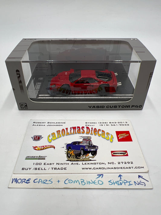 DCM 1/64 #14/599 AI.Yasid Custom Ferrari F40 Red
