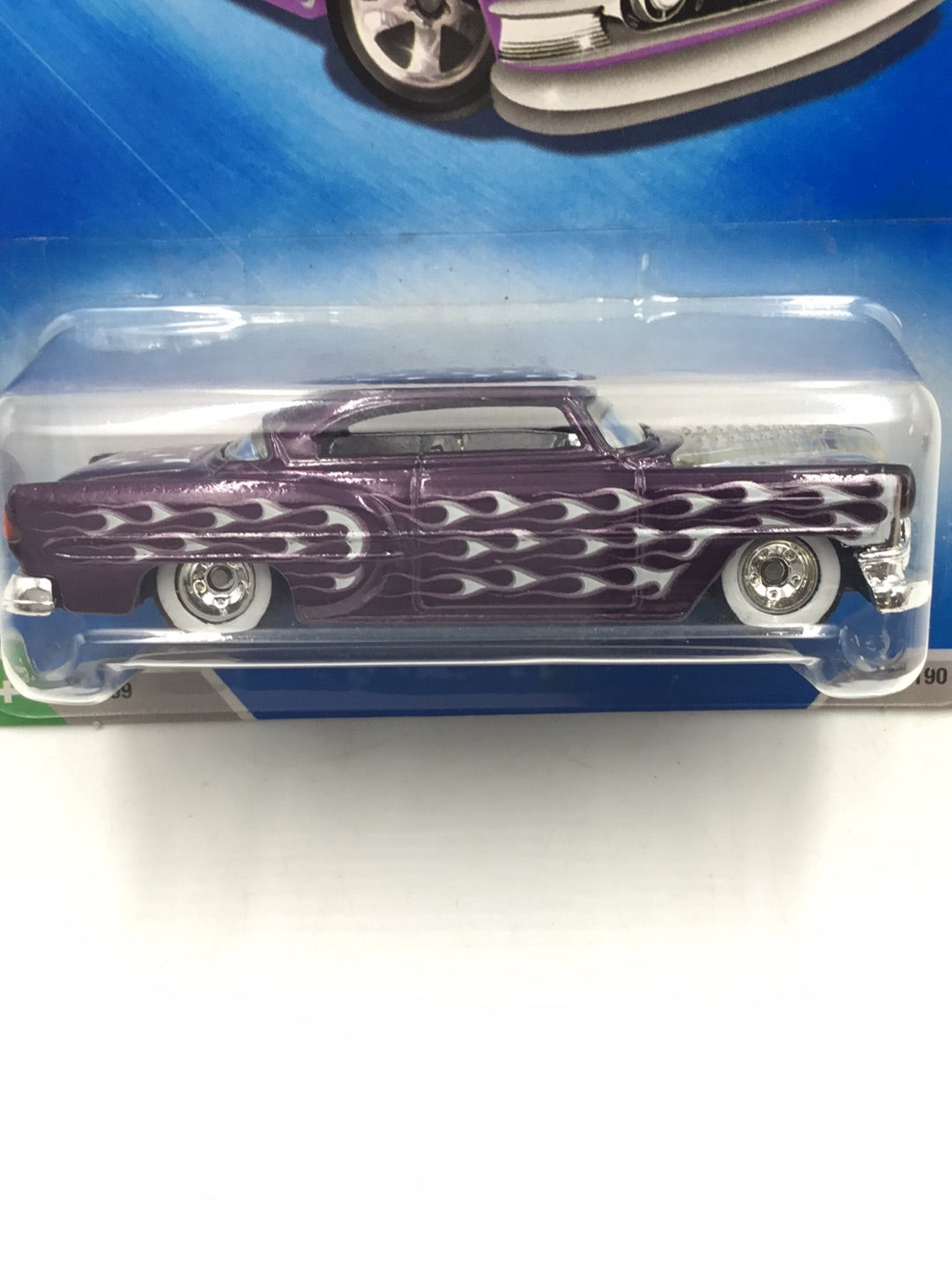 2009 hot wheels super treasure hunt #49 Custom 53 Chevy W/Protector