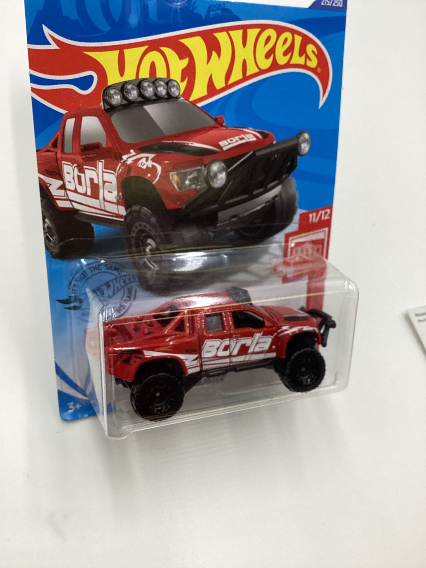 2020 Hot wheels Target Red edition #215 Sandblaster Red (Cracked Blister)