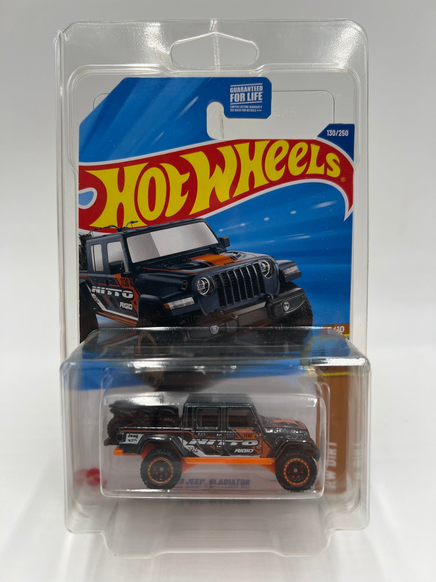2025 Hot Wheels F Case Super Treasure Hunt #130 20 Jeep Gladiator Nitto W/Protector