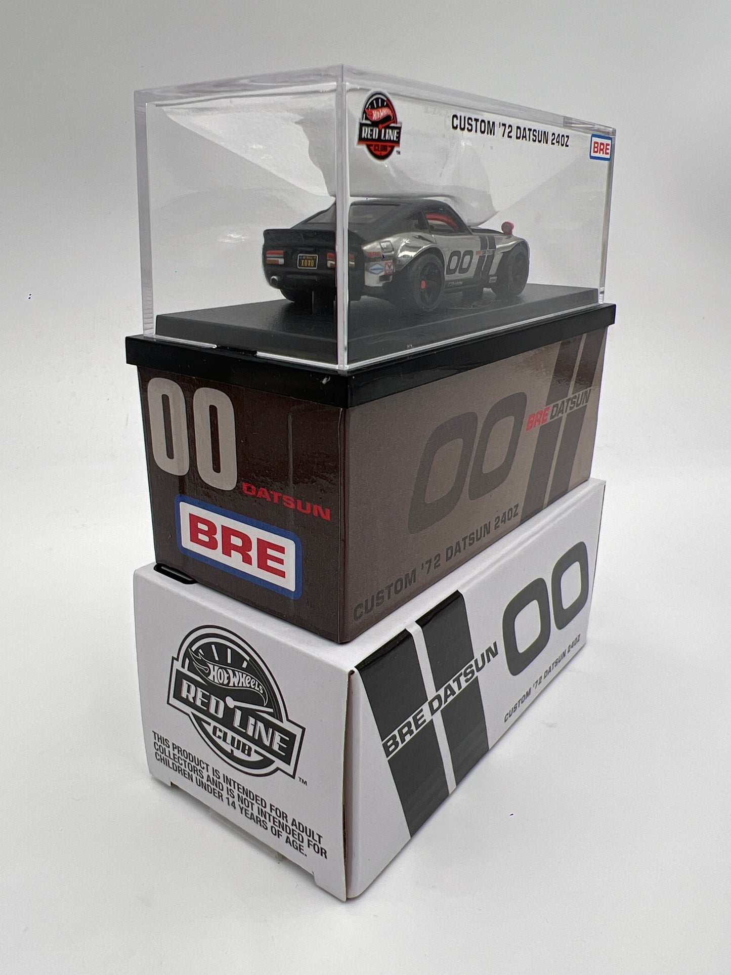 Hot Wheels RLC Custom 72 Datsun 240Z Chrome/Black BRE