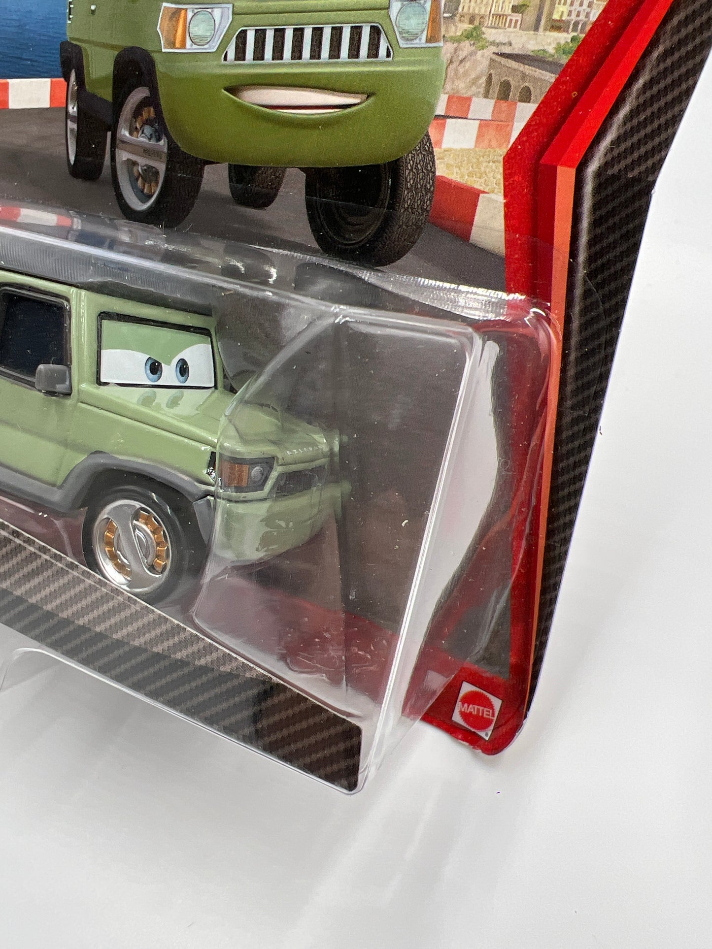 Disney Pixar Cars 2 #17 Miles Axlerod Green 139D