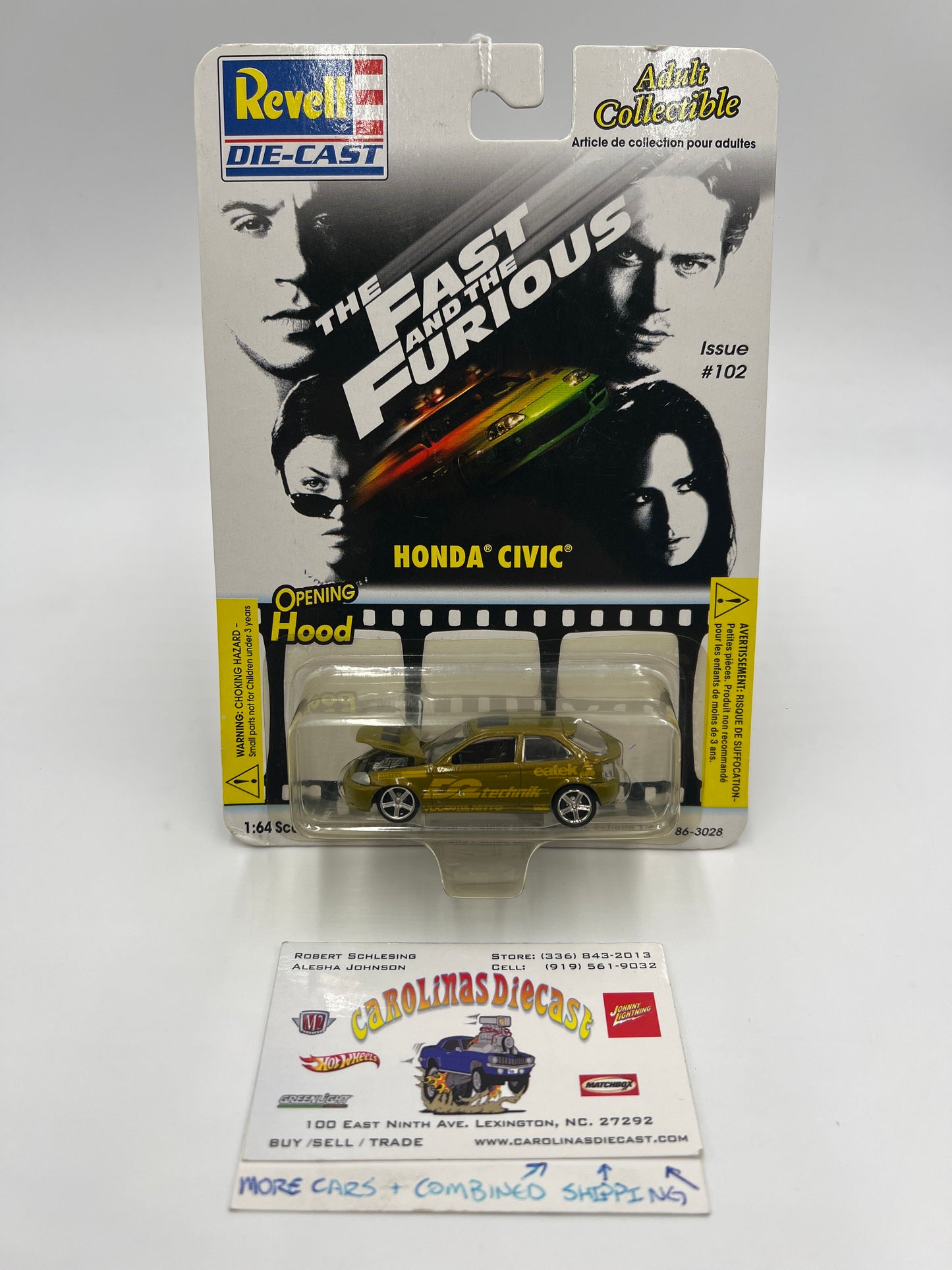 Revell The Fast And The Furious #102 Hectors Honda Civic