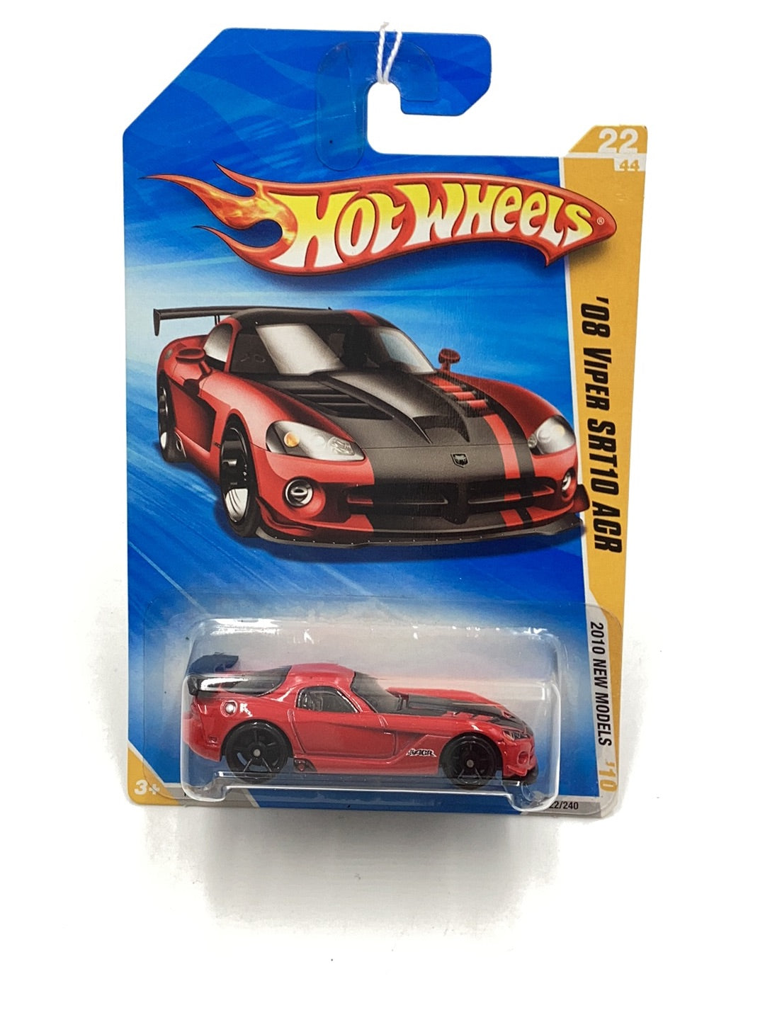 2010 Hot wheels #22 08 Viper Str10 ACR red 59E