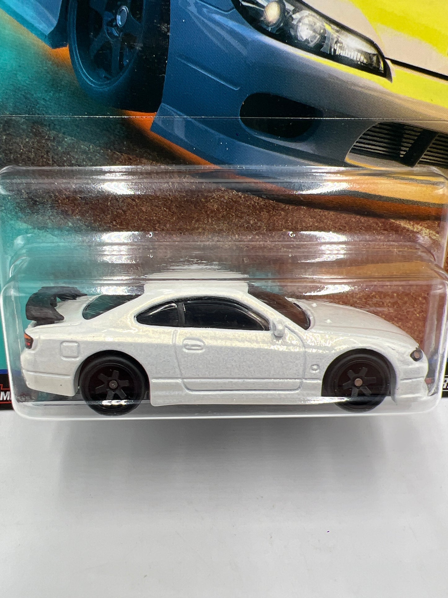 Hot Wheels Premium Street Tuners #1 Nissan Silvia S15 White W/Protector