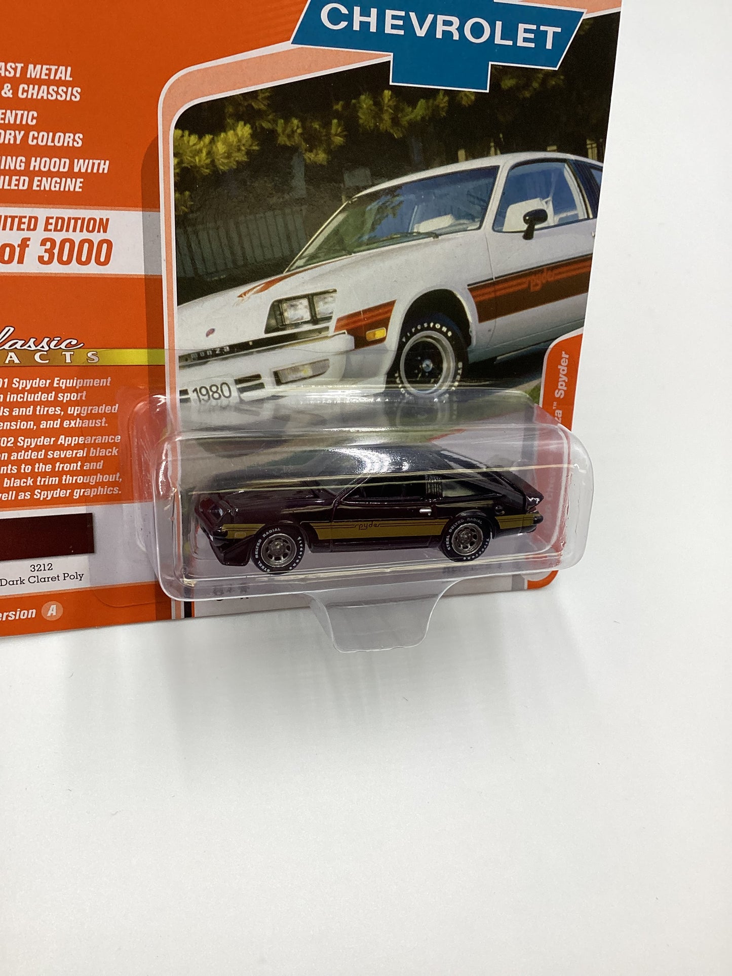 Johnny Lightning Gold Collection Release 1 Version A 1980 Chevy Monza Spyder Dark Brown 219D