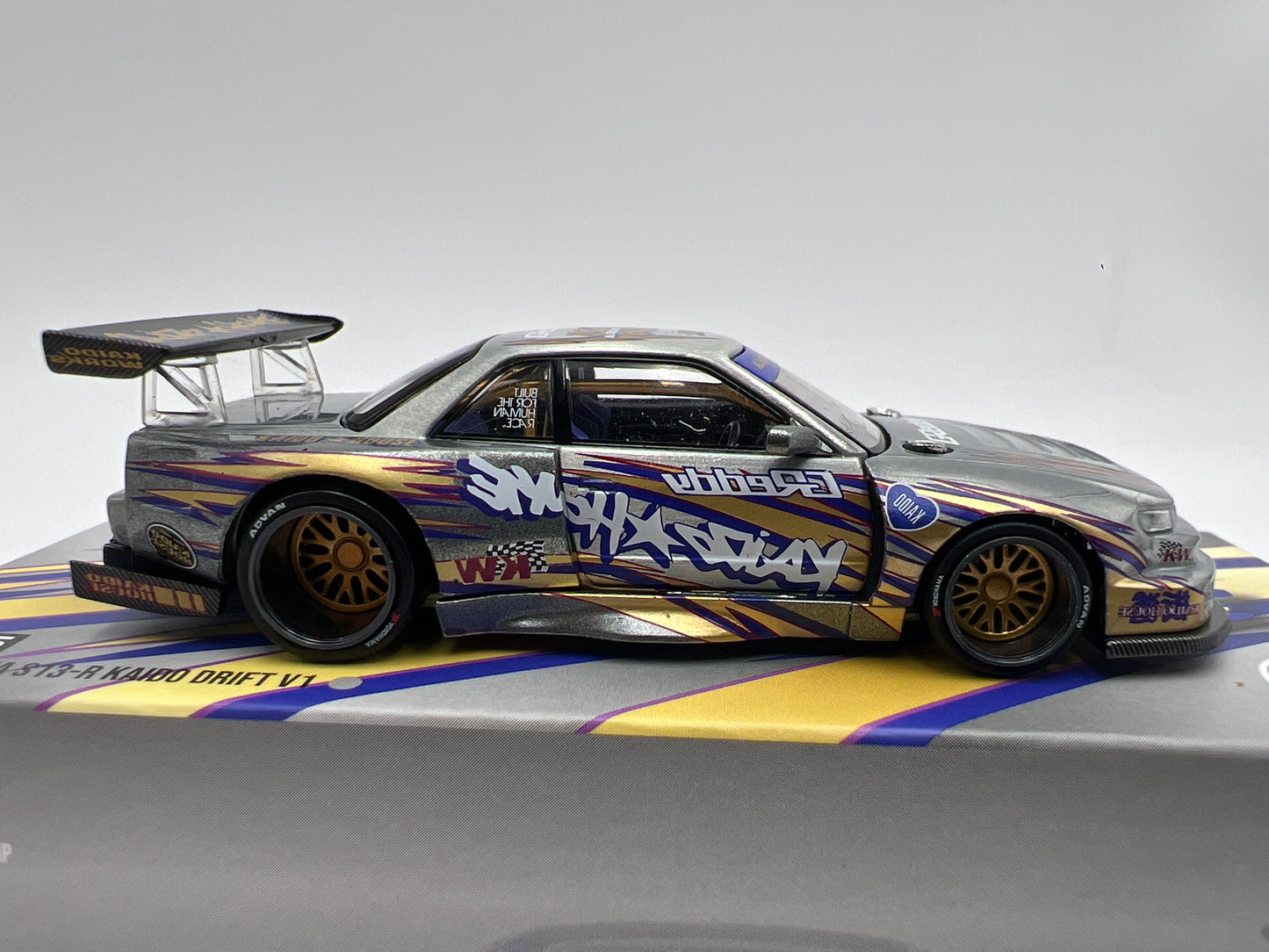 Mini GT Kaido House #235 CHASE Nissan Silvia S13-R Kaido Drift V1