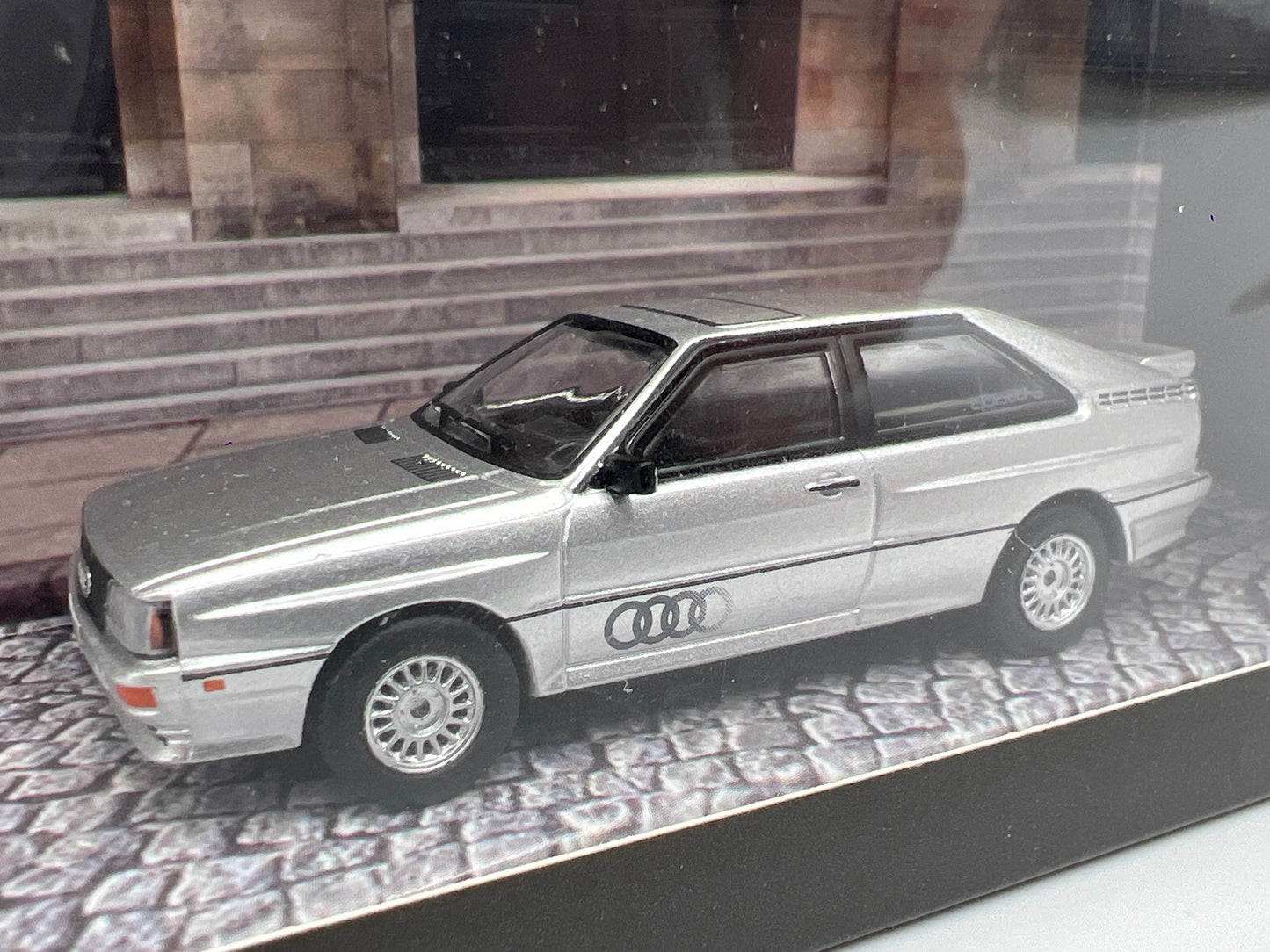 Tarmac Works x Schuco 1/64 Audi Quattro Silver