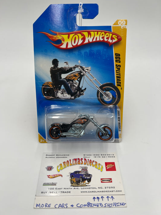 2009 Hot Wheels New Models #9 OCC Splitback Black 50G