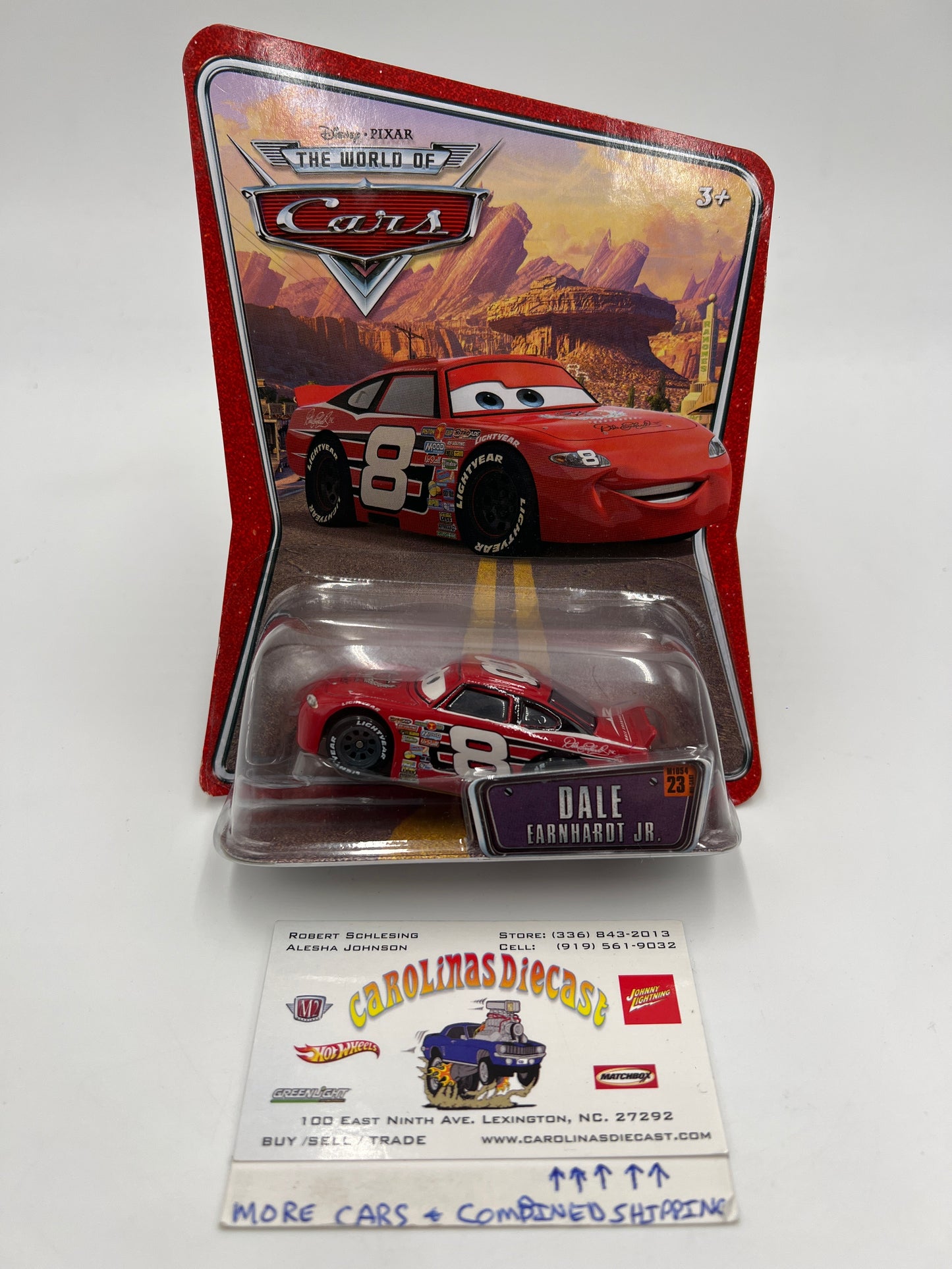 Disney Pixar The World Of Cars #23 Dale Earnhardt Jr. Red
