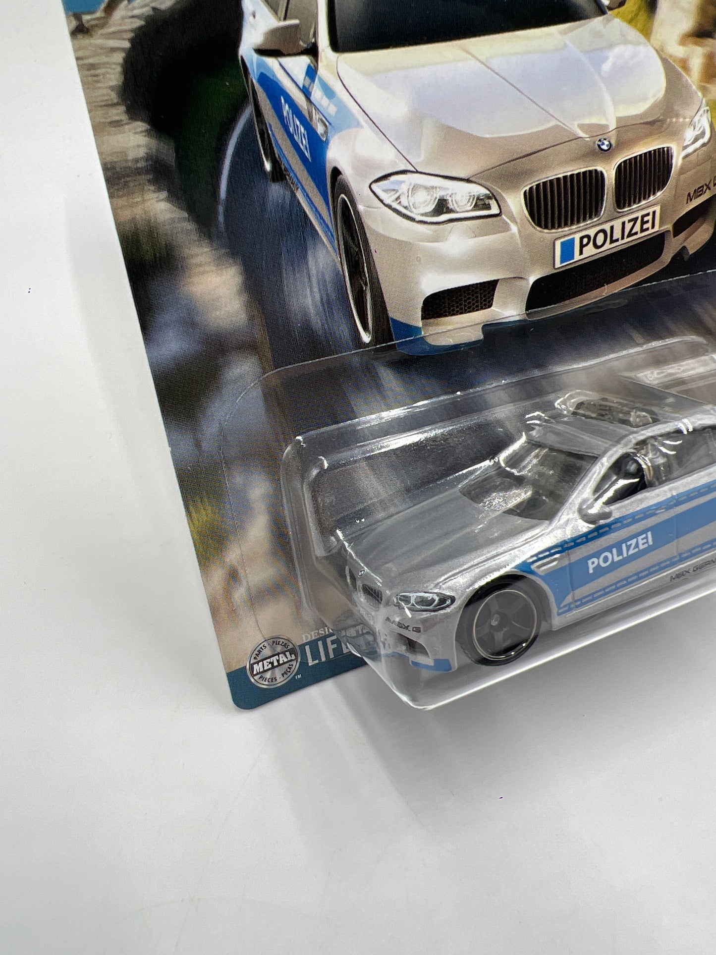 2025 Matchbox Germany Series #2 BMW M5 Police Silver 162B