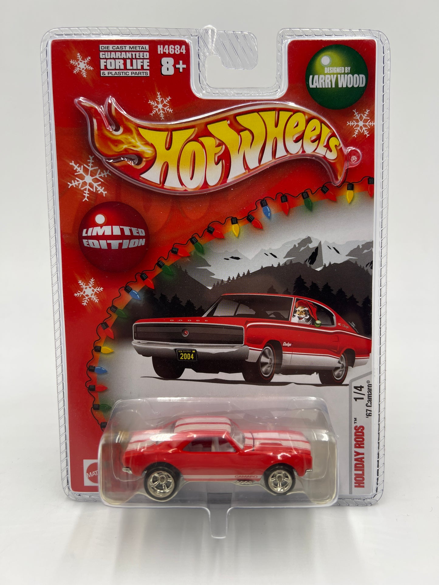 Hot Wheels Holiday Rods #1 67 Camaro Red