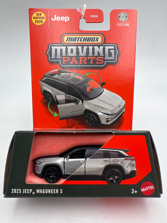 2026 Matchbox Moving Parts #15 2025 Jeep Wagoneer S Silver 217E
