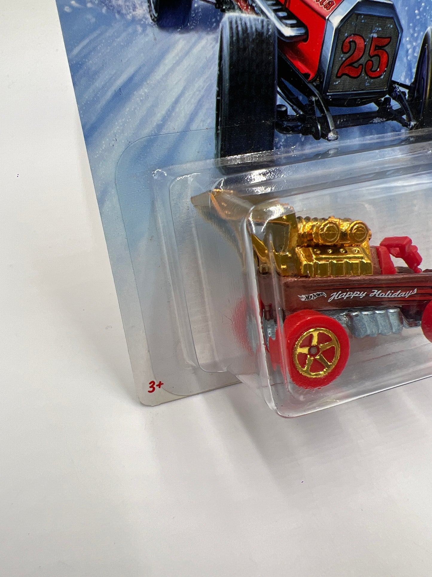 2014 Hot Wheels Holiday Hot Rods #7 Draggin Wagon 150D