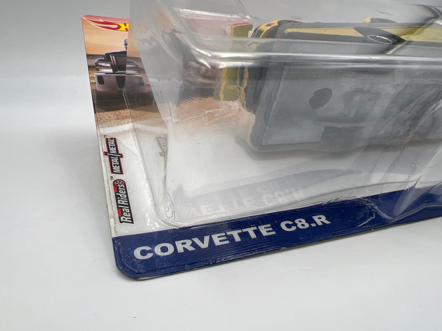 Hot Wheels Team Transport #36 Corvette C8.R & Carry On Reglue Blister