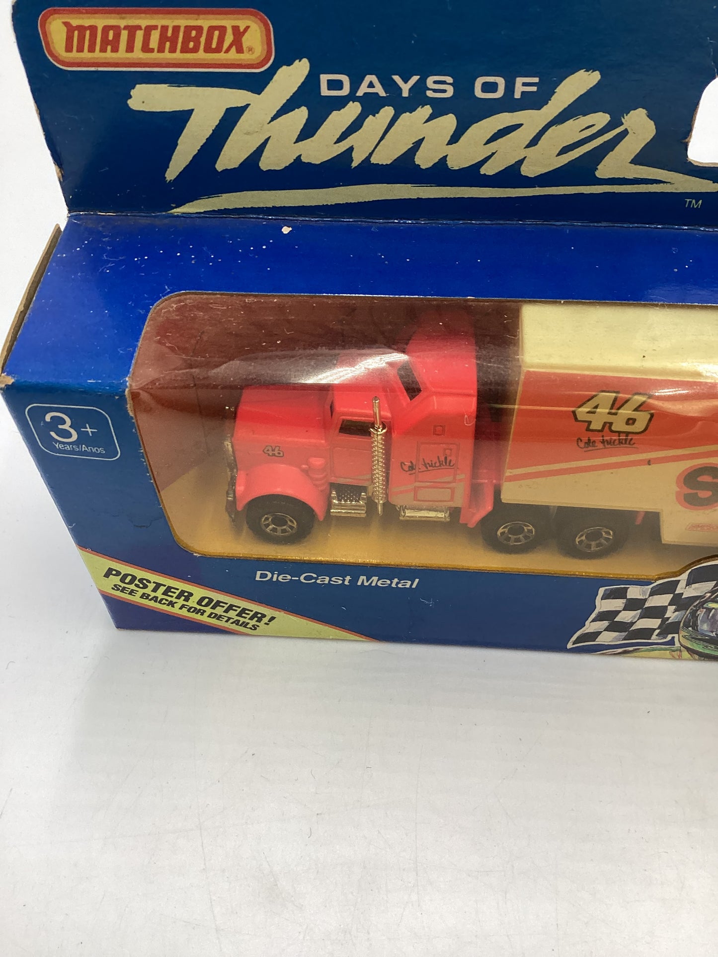 Matchbox Days of Thunder #32560 Team Transports Superflo Racing SR