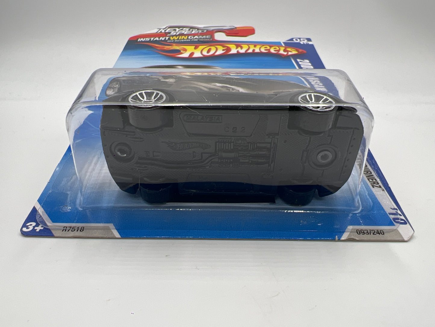 2010 Hot Wheels #93 2009 Nissan GT-R Black Keys to Speed Card W/Protector (See Description)