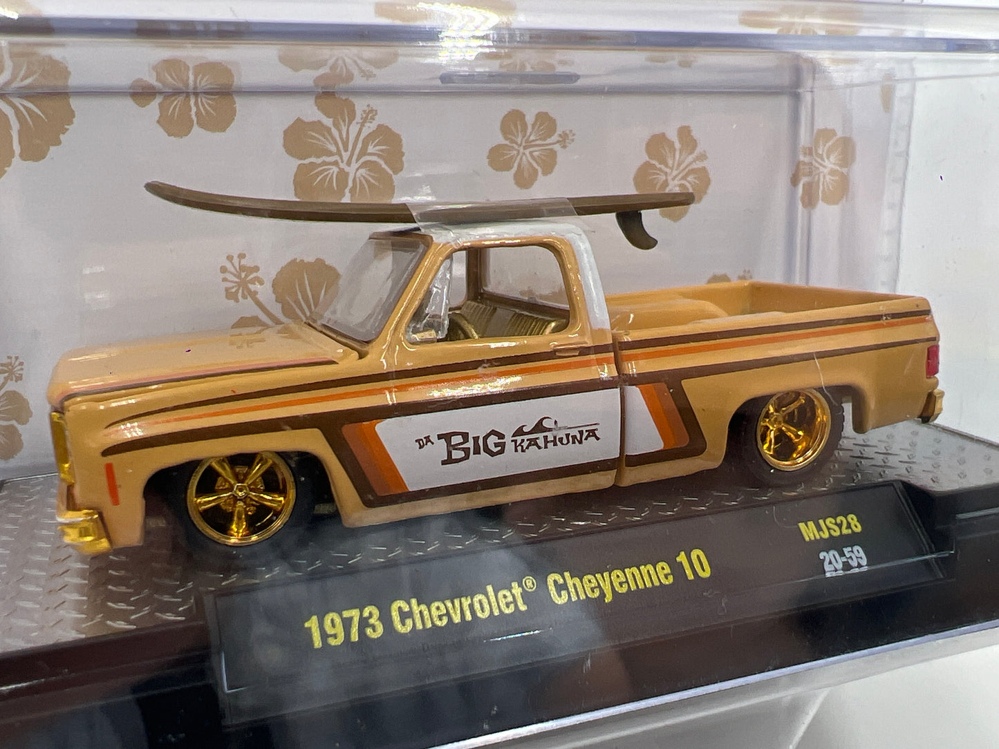 M2 Machines MiJo Exclusives CHASE 1/400 Big Kahuna 1973 Chevrolet Cheyenne 10 MJS28