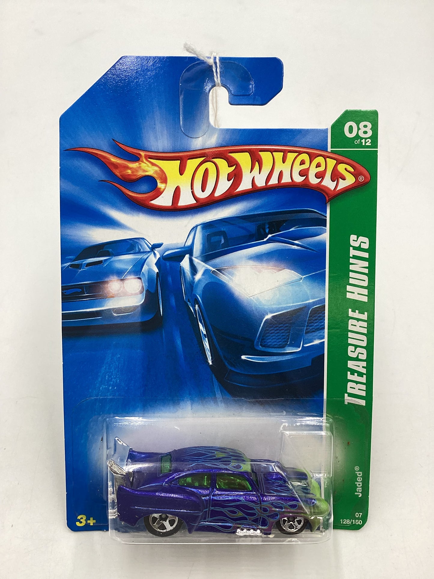 2007 Hot Wheels Treasure Hunt #128 Jaded hole in blister 277B