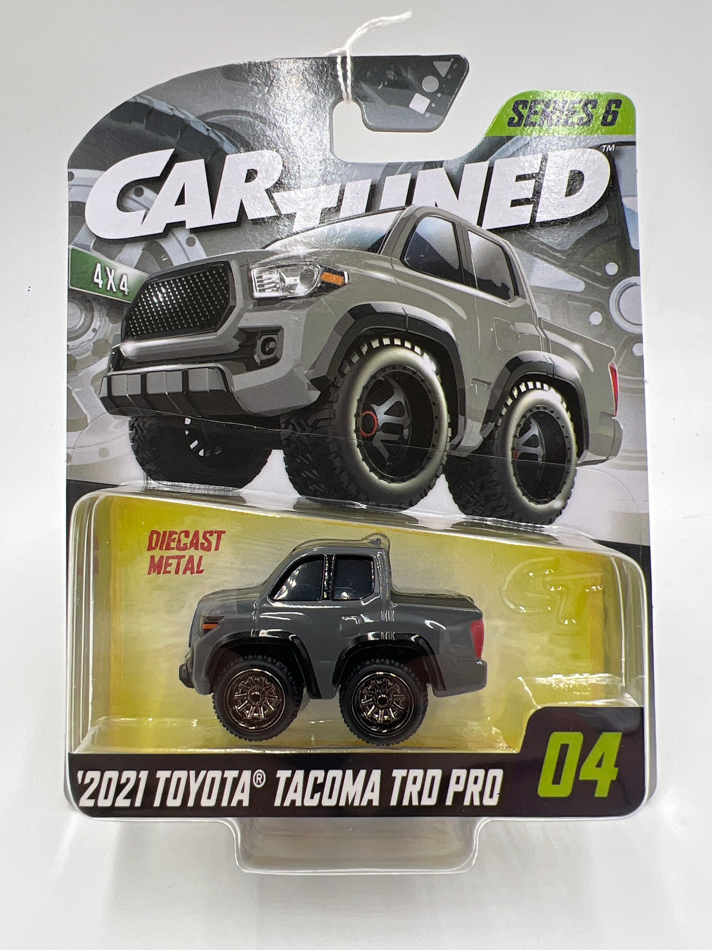 2025 MGA Car Tuned Series 6 #4 2021 Toyota Tacoma TRD Pro Gray 179F