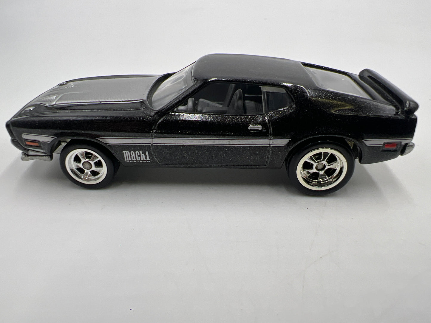 Hot Wheels Larrys Garage Premium Chase 71 Ford Mustang Mach 1 Black Loose