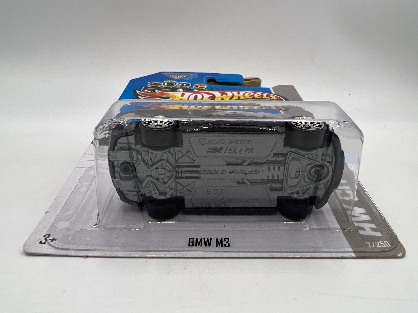 2013 Hot Wheels City #7 BMW M3 Black W/Protector