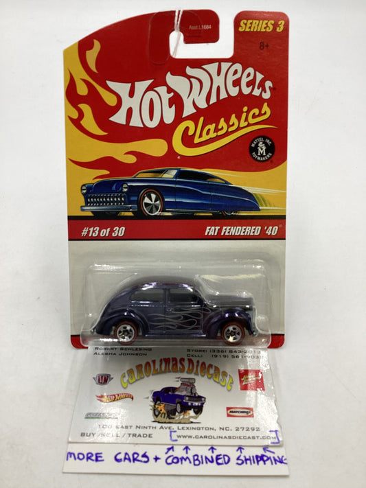 Hot Wheels Classics Series 3 13/30 Fat Fendered 40 (SR)