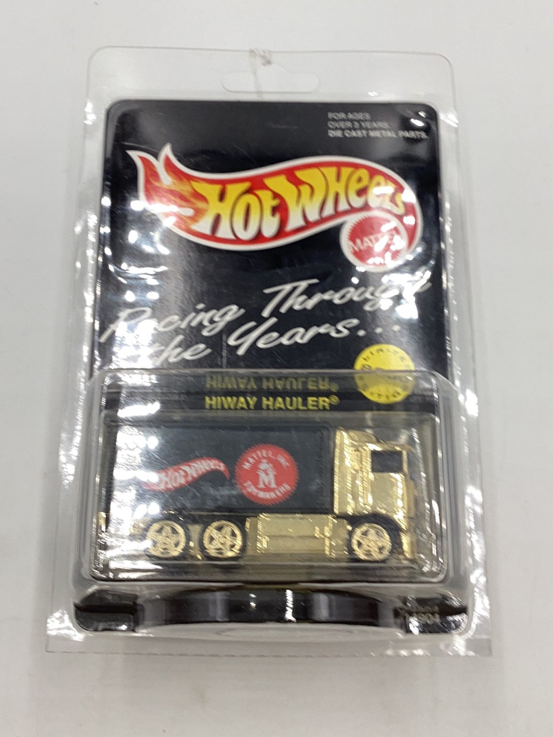 Hot Wheels 1995 Racing Through The Years Hiway Hauler 1 of 8000 #14904 with protector