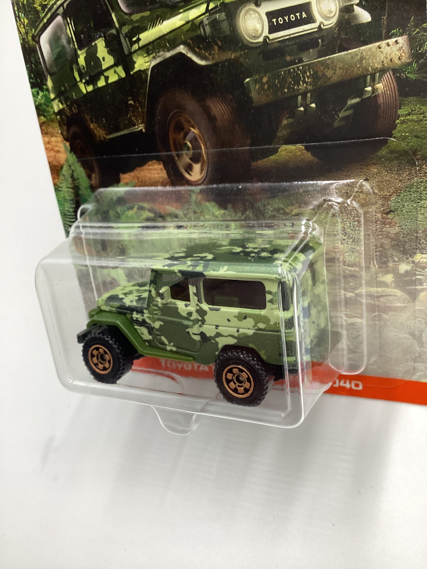 2024 Matchbox Camouflage Series Toyota Land Cruiser FJ40 Green 161A