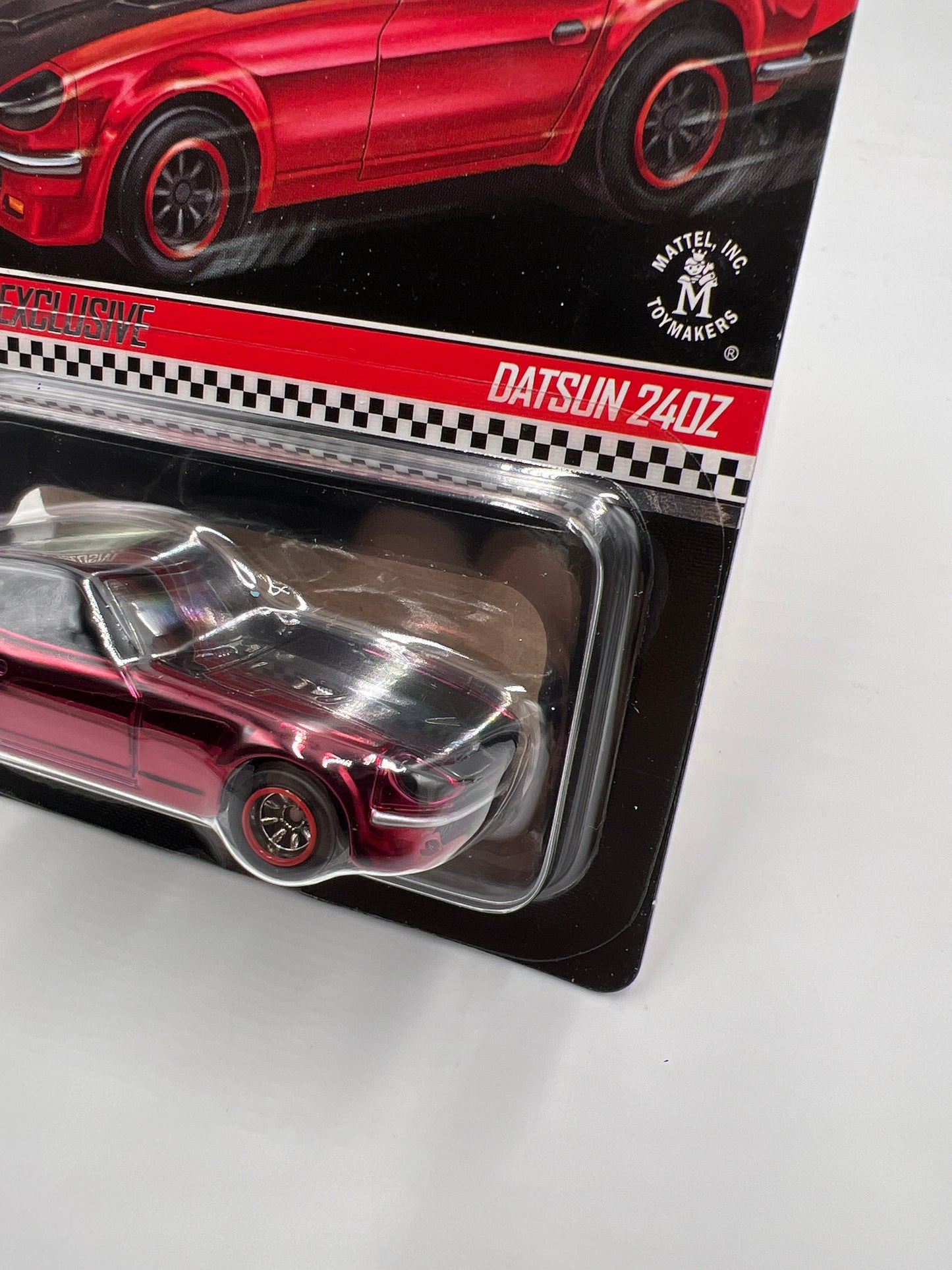 Hot Wheels RLC HWC Exclusive #2452/6500 Datsun 240Z Red/Black W/Protector