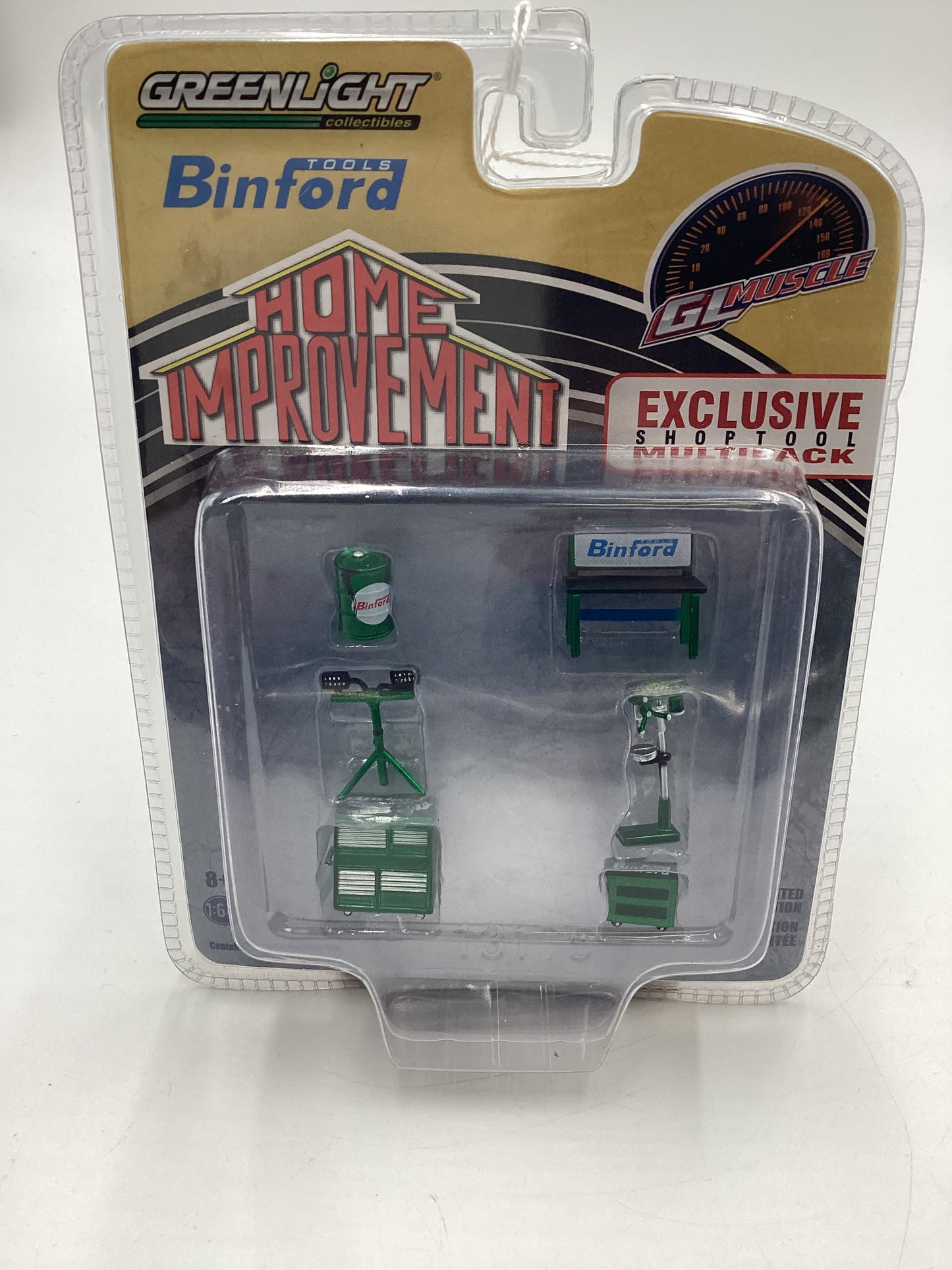 Greenlight Home Improvement GL Muscle Binford Tools Shop Tool Multipack CHASE