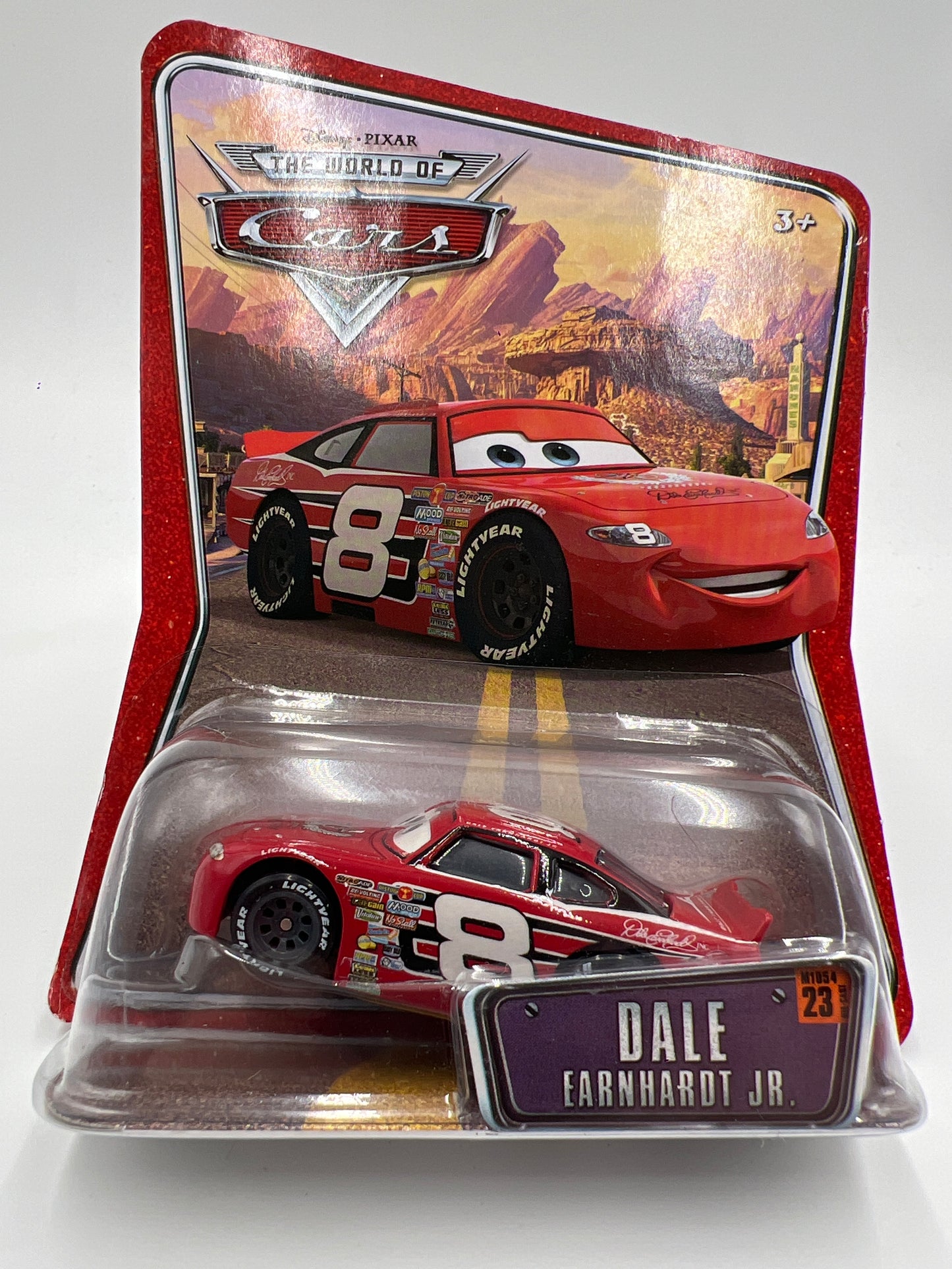 Disney Pixar The World Of Cars #23 Dale Earnhardt Jr. Red