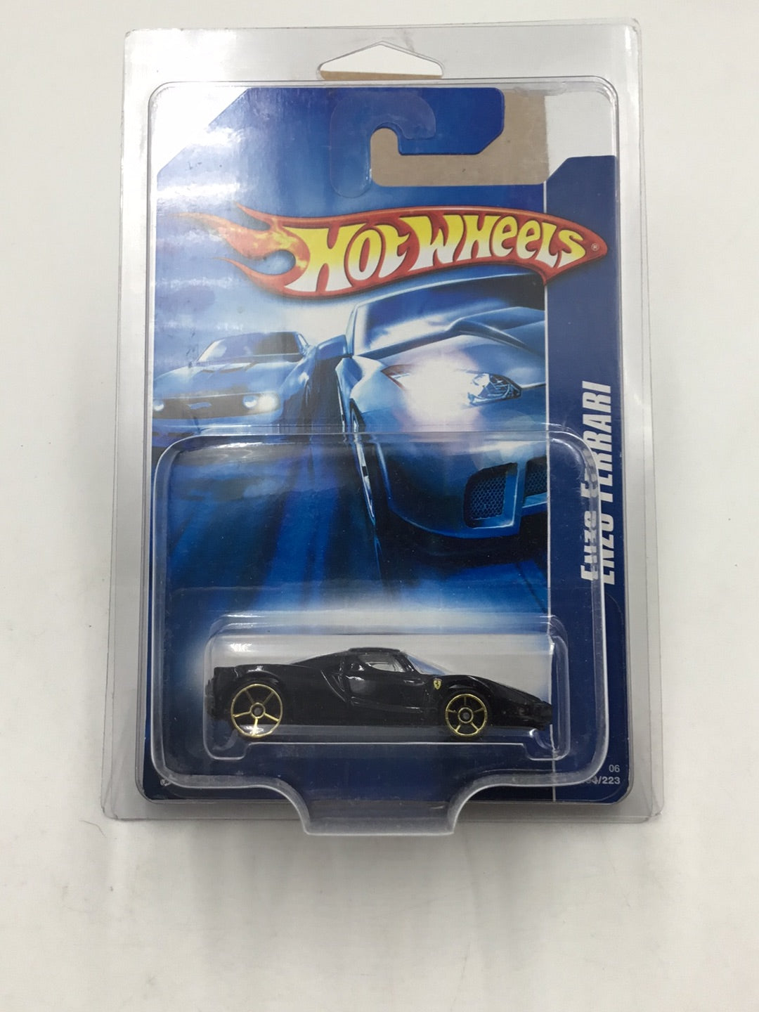 2006 Hot wheels #194 Enzo Ferrari with protector