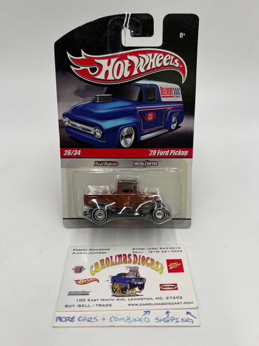 Hot Wheels Slick Rides #26 29 Ford Pickup Racer Brown Cams Brown 244J