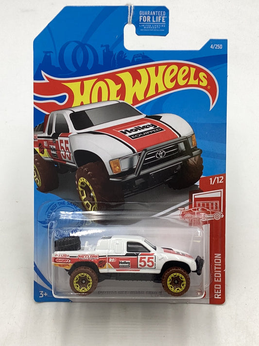 2021 Hot wheels #4 Toyota Off Road Truck Red Edition 150G