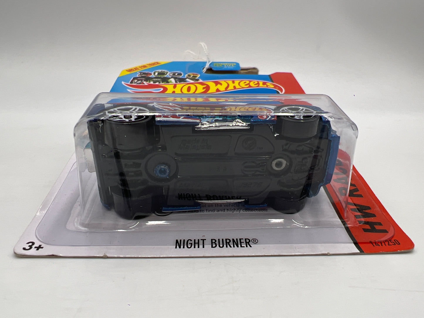 2014 Hot Wheels Race Treasure Hunt #147 Night Burner Blue 274F