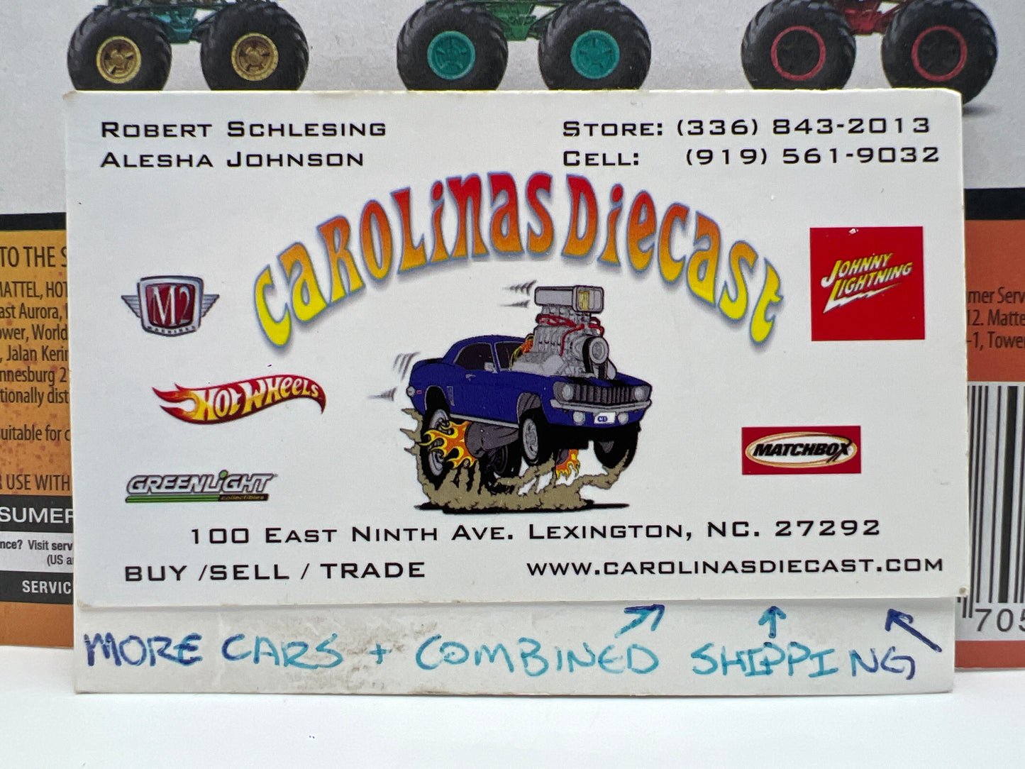 2020 Hot Wheels Monster Trucks HW Metro #3 Gutter Growler W/Protector