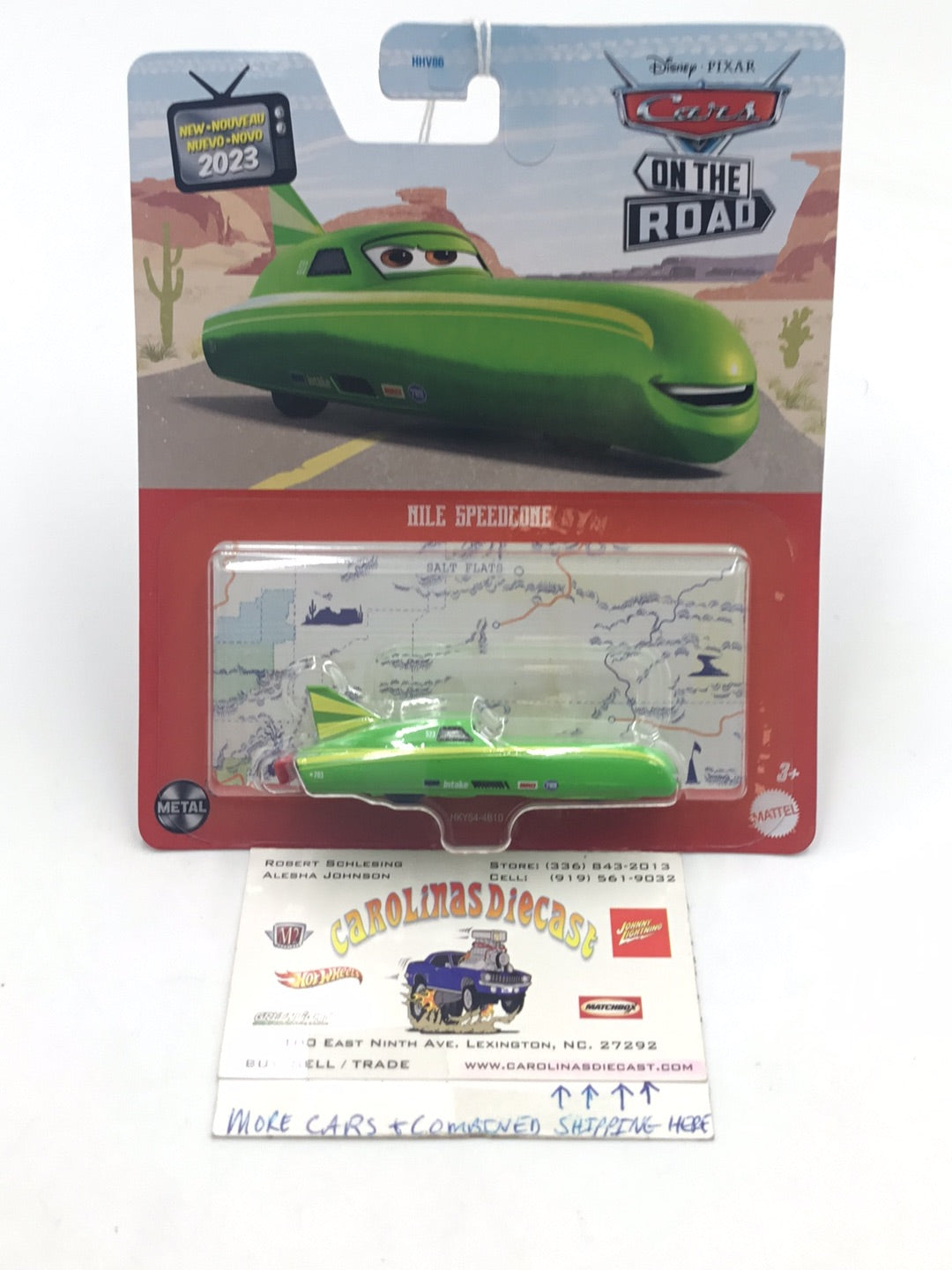 2023 Disney Pixar Cars Nile Speedcone 137C