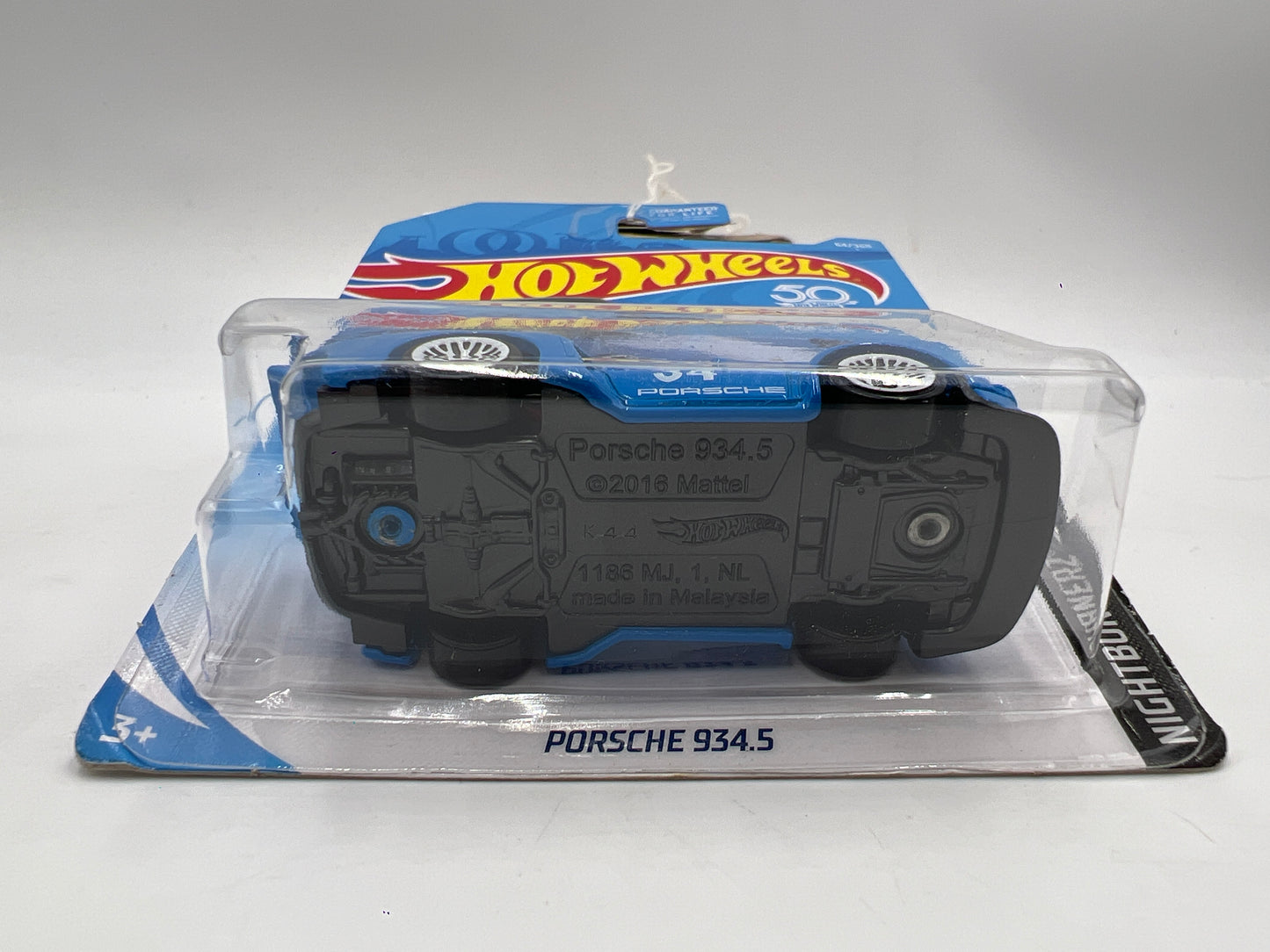 2018 Hot Wheels Nightburnerz #64 Porsche 934.5 Blue