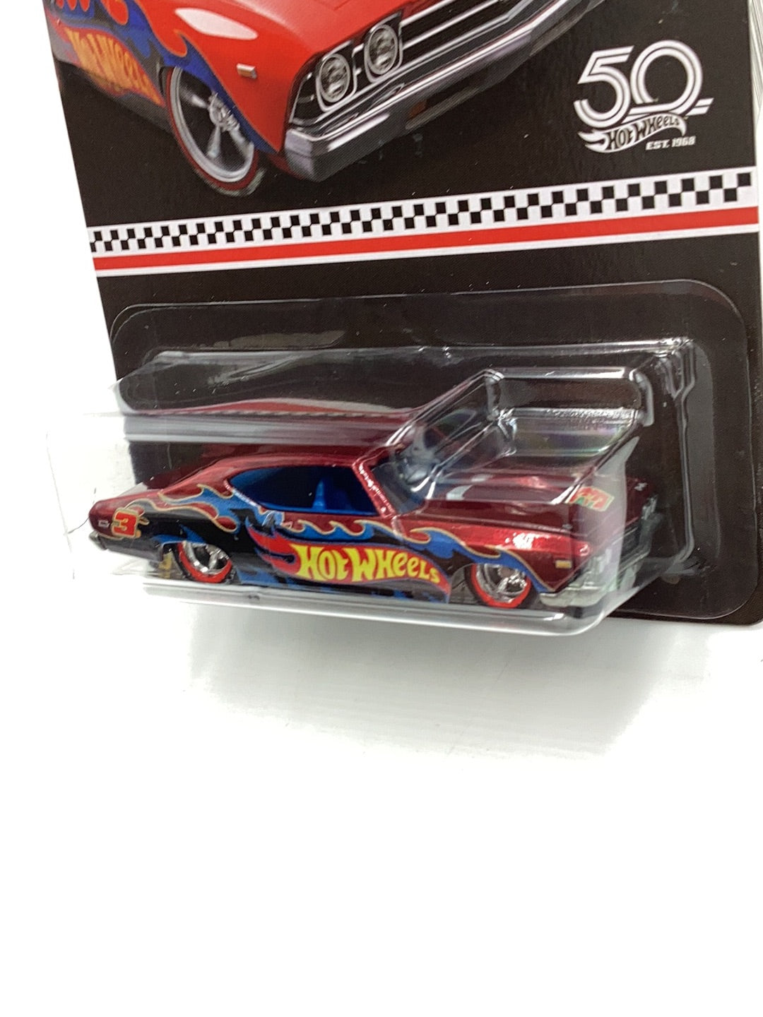 Hot Wheels Mail in 2018 Collectors Edition RLC 1969 Chevelle SS 396 with protector