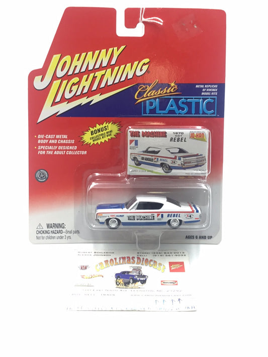 Johnny lightning Classic Plastic 1970 AMC Rebel The Machine 1970 hot rebel TT2